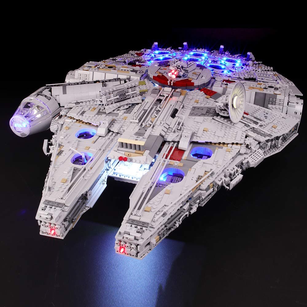 BRIKSMAX Led Lighting Kit for Star Wars Ultimate Millennium Falcon - 75192 Building Blocks Model- Not Include The Lego Set