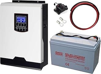 1kW Uninterrupted Power Supply (UPS) System with 1.2kWh energy storage battery backup