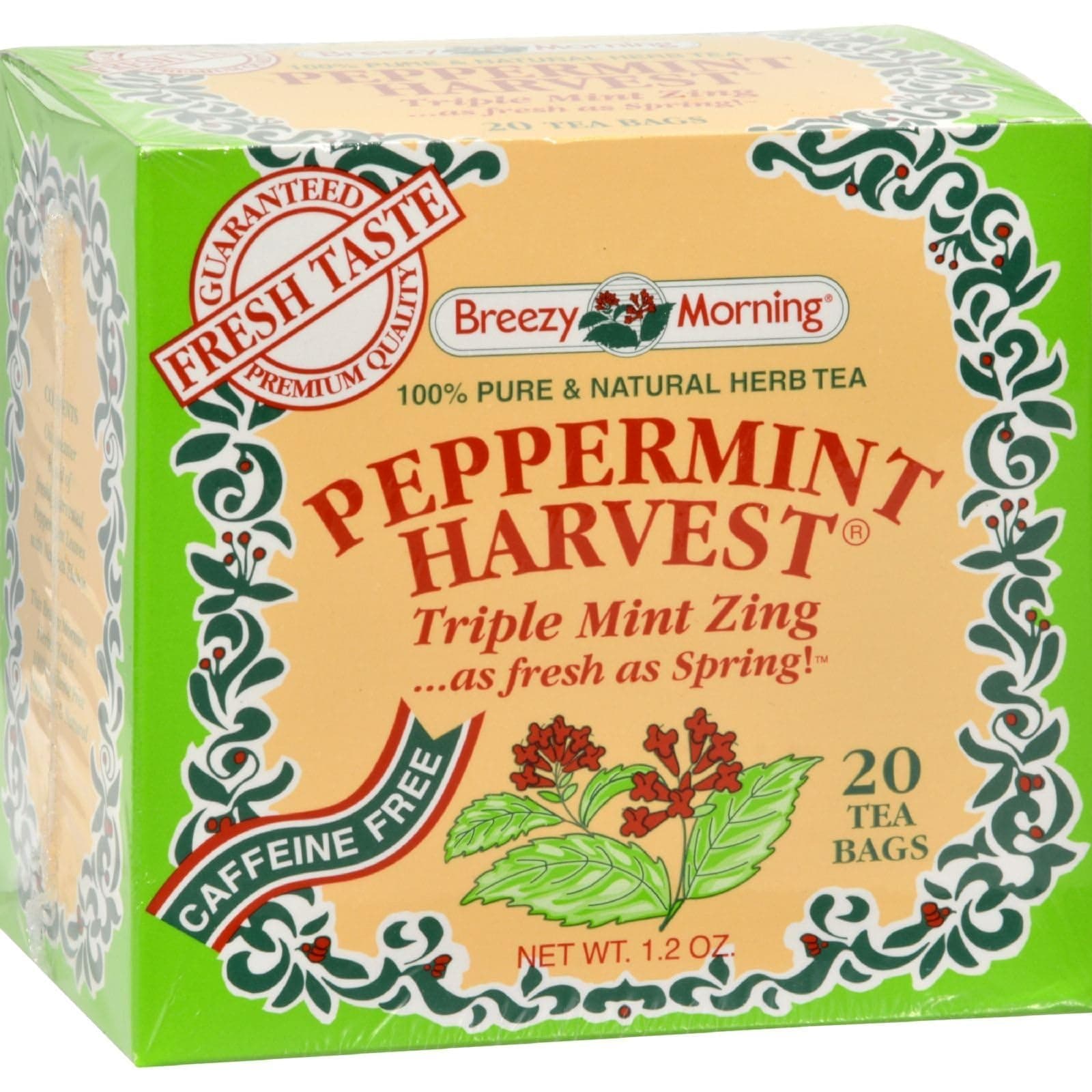 Peppermint Harvest Tea 20 teabags (Pack of 1)