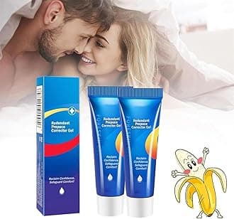 BruteCo Redundant Prepuce Corrector Gel,Natural Ingredients Phimosis Foreskin Correction Gel,Correction Gel for Excessive Foreskin,Fast and Gentle Action (2pcs)