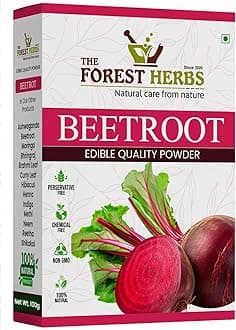 The Forest Herbs Natural Care From Nature 100% Pure Beetroot Powder 100gm for