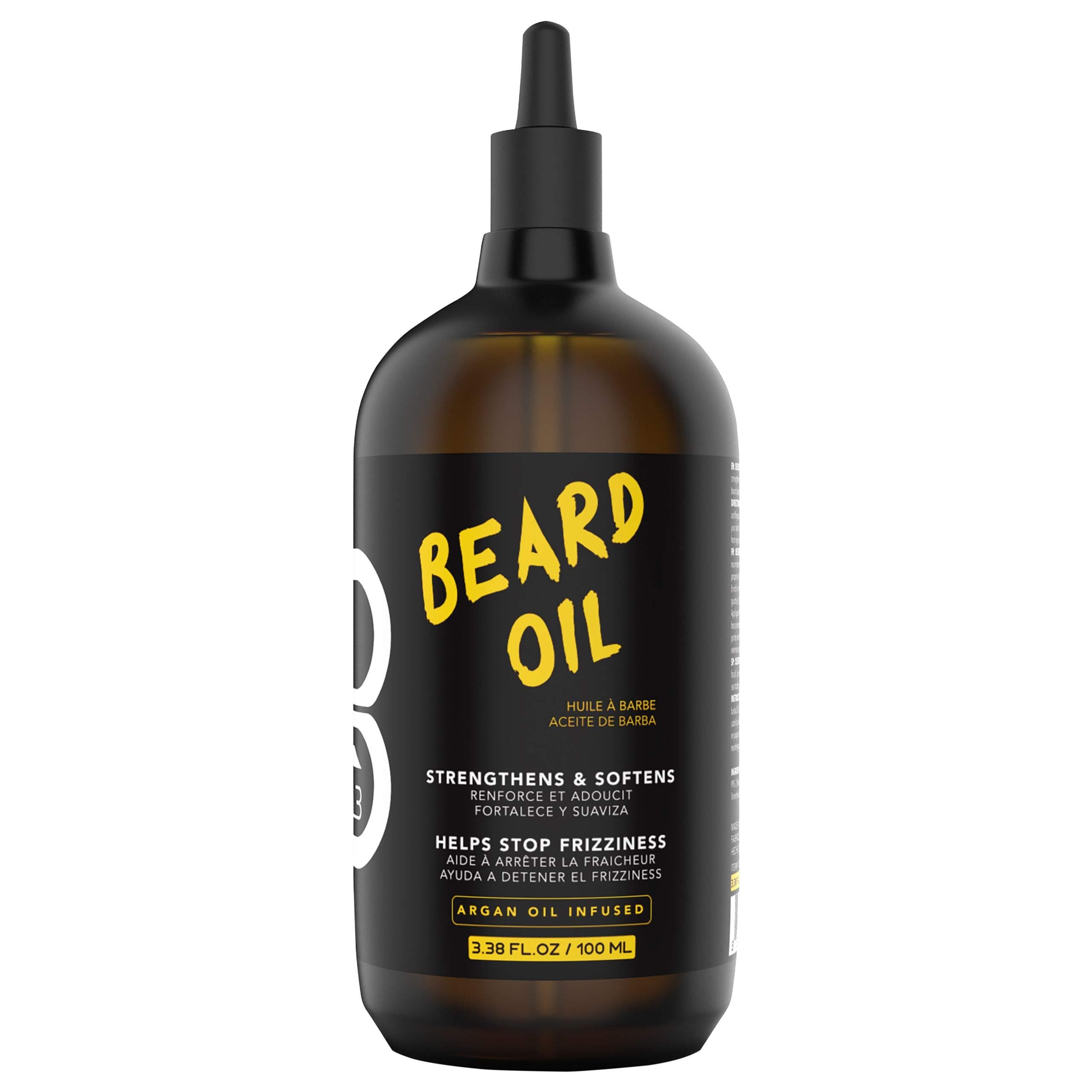 L3 Level 3 Beard Oil - Promotes Fast Beard Growth Soften and Restores Facial Hair - Level Three Scented Beard Oil for Men Growth (Single)