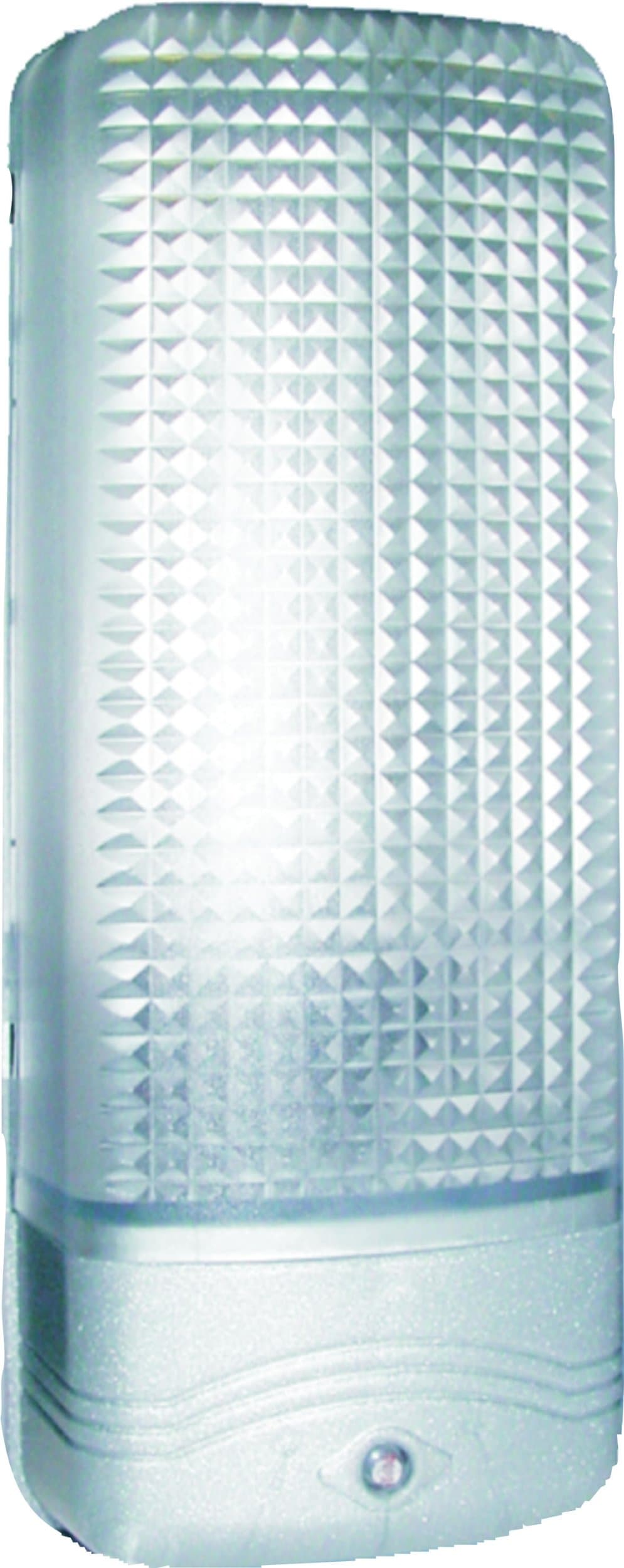 Byron Elro ES81A GLS / 13W ES Plastic Bulkhead with Light Sensor Chrome,60w