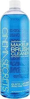 Original Blue Vanilla Makeup Brush Cleaner Solution - Professional Cleanser for Makeup Brushes - Quick-Drying, Rinse-Free Formula - Removes Stubborn Waterproof Make Up