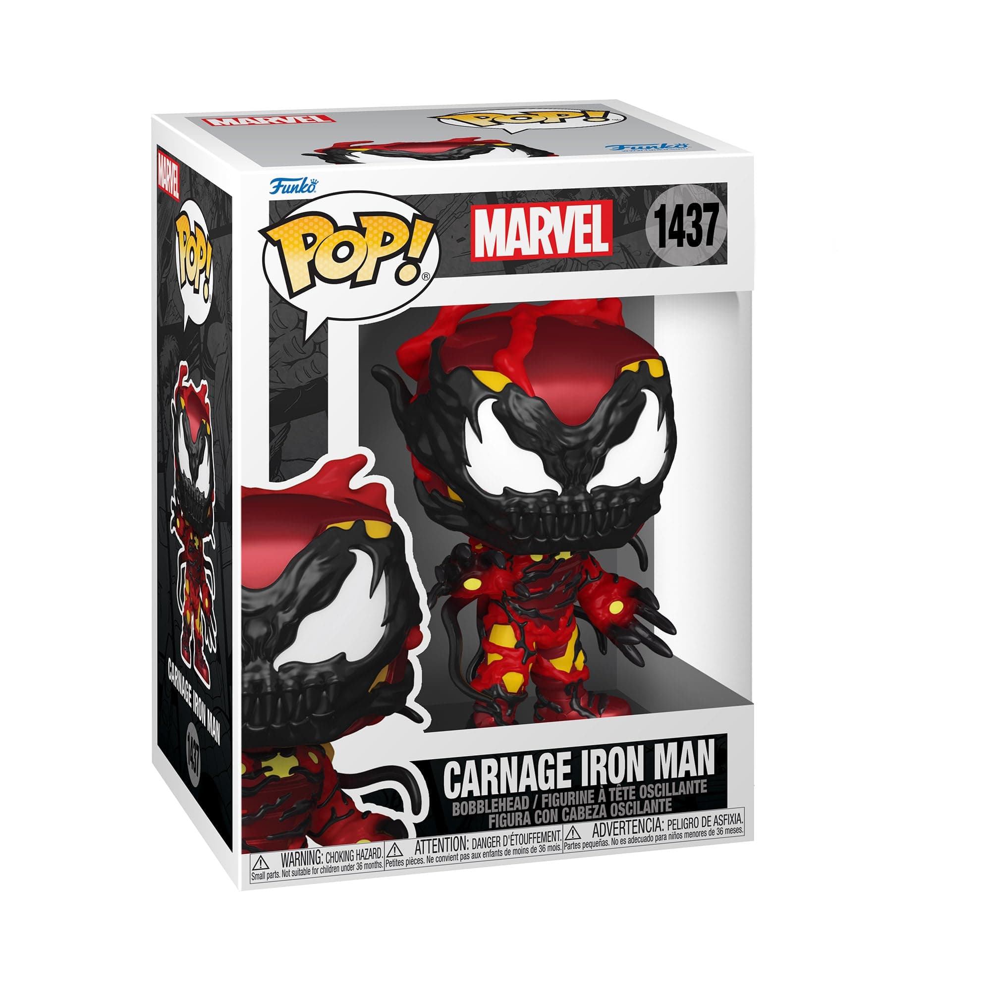 Pop! Marvel: Carnageized - Iron Man - Marvel Comics - Collectable Vinyl Figure - Gift Idea - Official Merchandise - Toys for Kids & Adults - Comic Books Fans - Model Figure for Collectors