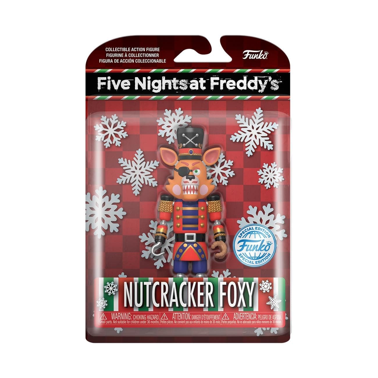 Funko Action Figure: Five Nights At Freddy's (FNAF) - Foxy Nutcracker - Collectable Toy - Gift Idea - Official Merchandise - for Boys, Girls, Kids & Adults