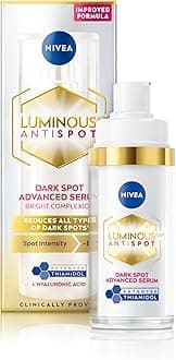 NIVEA LUMINOUS 630 Anti Dark-Spot Advanced Treatment Serum (30ml), Dark Spot Corrector Face Serum, Lightweight Treatment with Hyaluronic Acid, For a Smooth and Even Skin Tone
