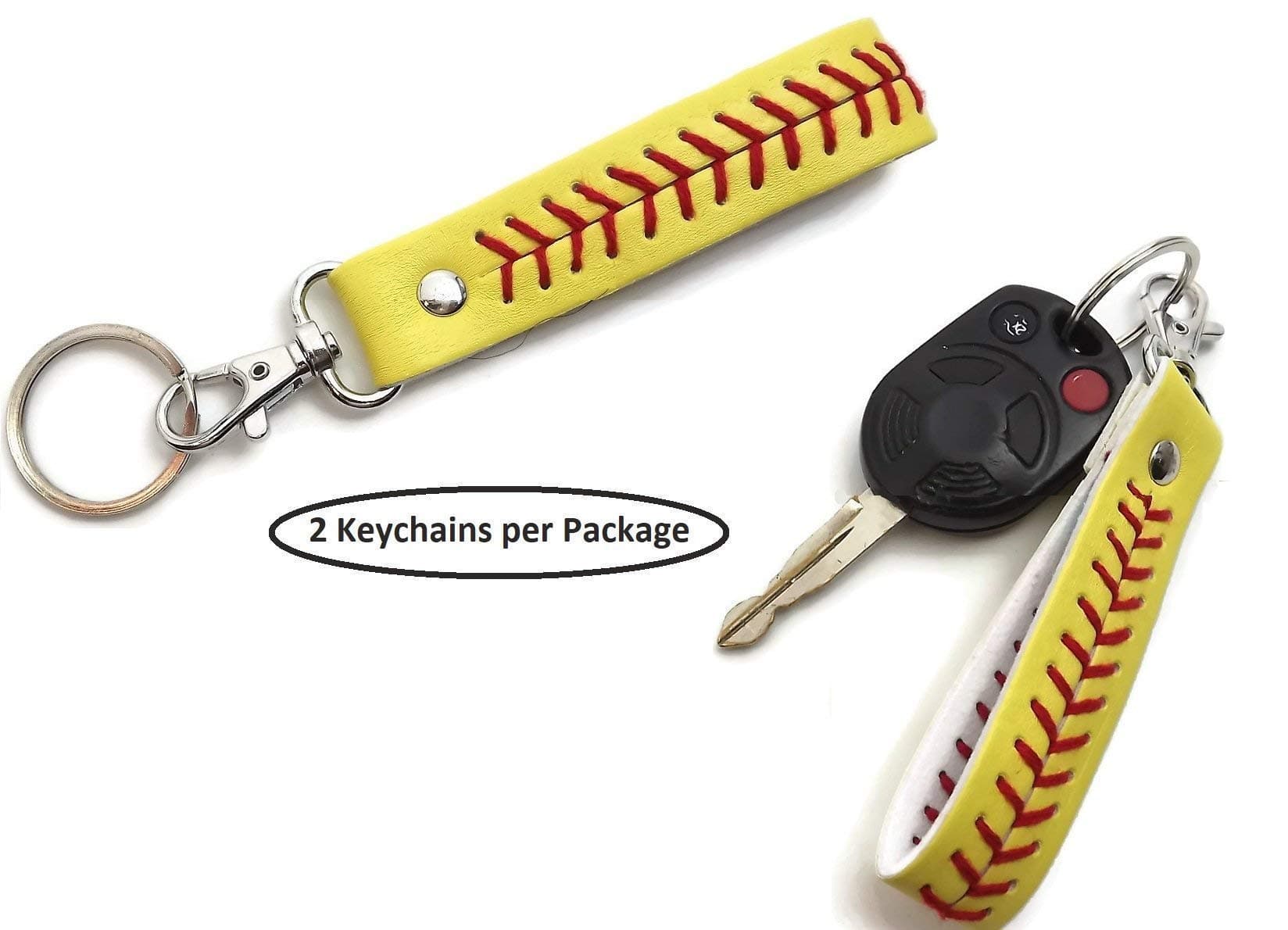No Excuses Gear Softball Keychain by SagamoreBridge 2 per Package