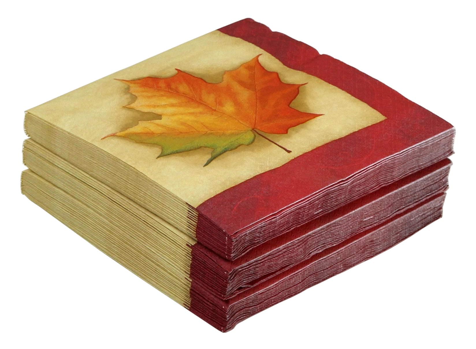 48-Count Thanksgiving Paper Dinner Napkins, Fall Breeze