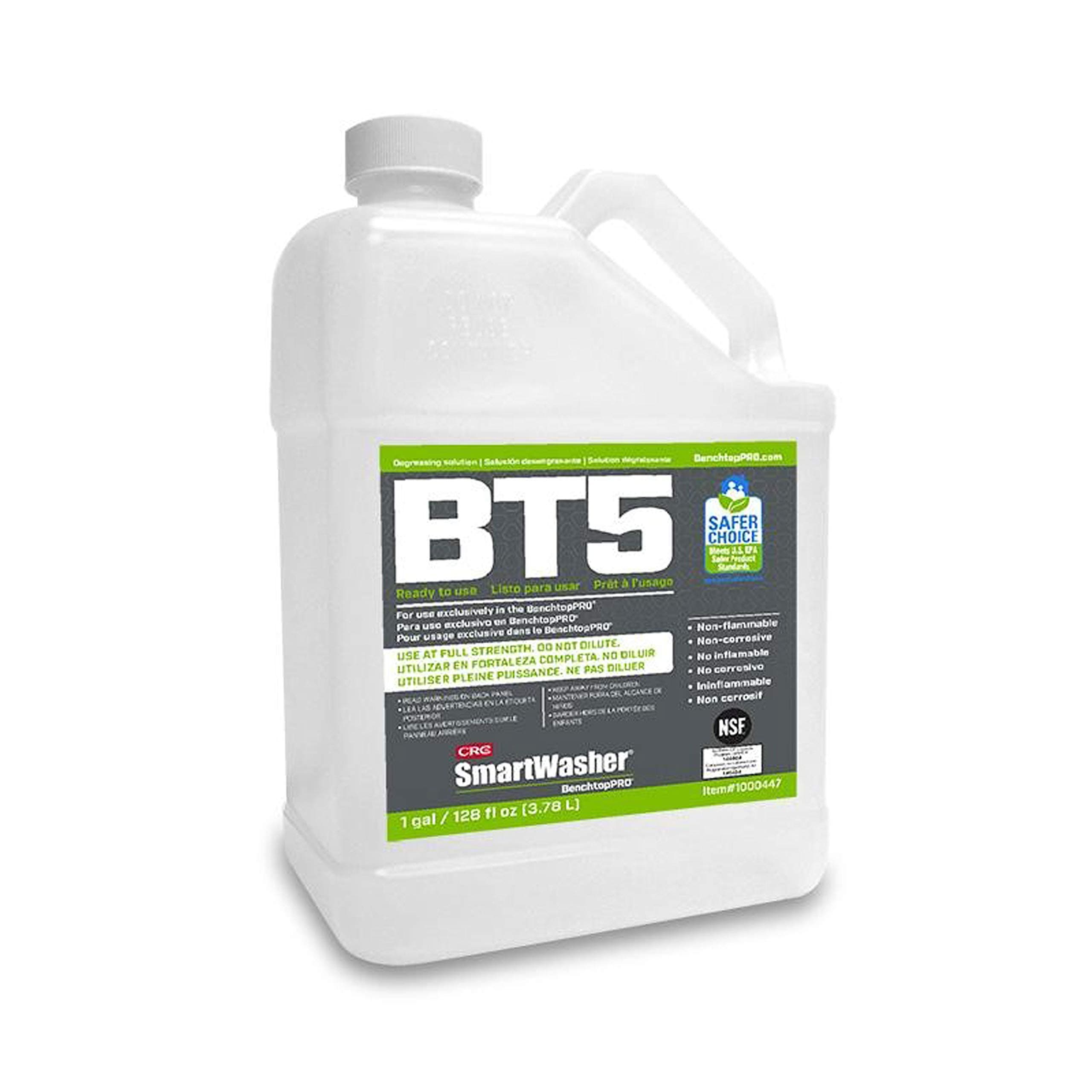 1750987 SmartWasher BenchtopPRO BT5 Ready-to-Use Degreasing Solution - Gallon