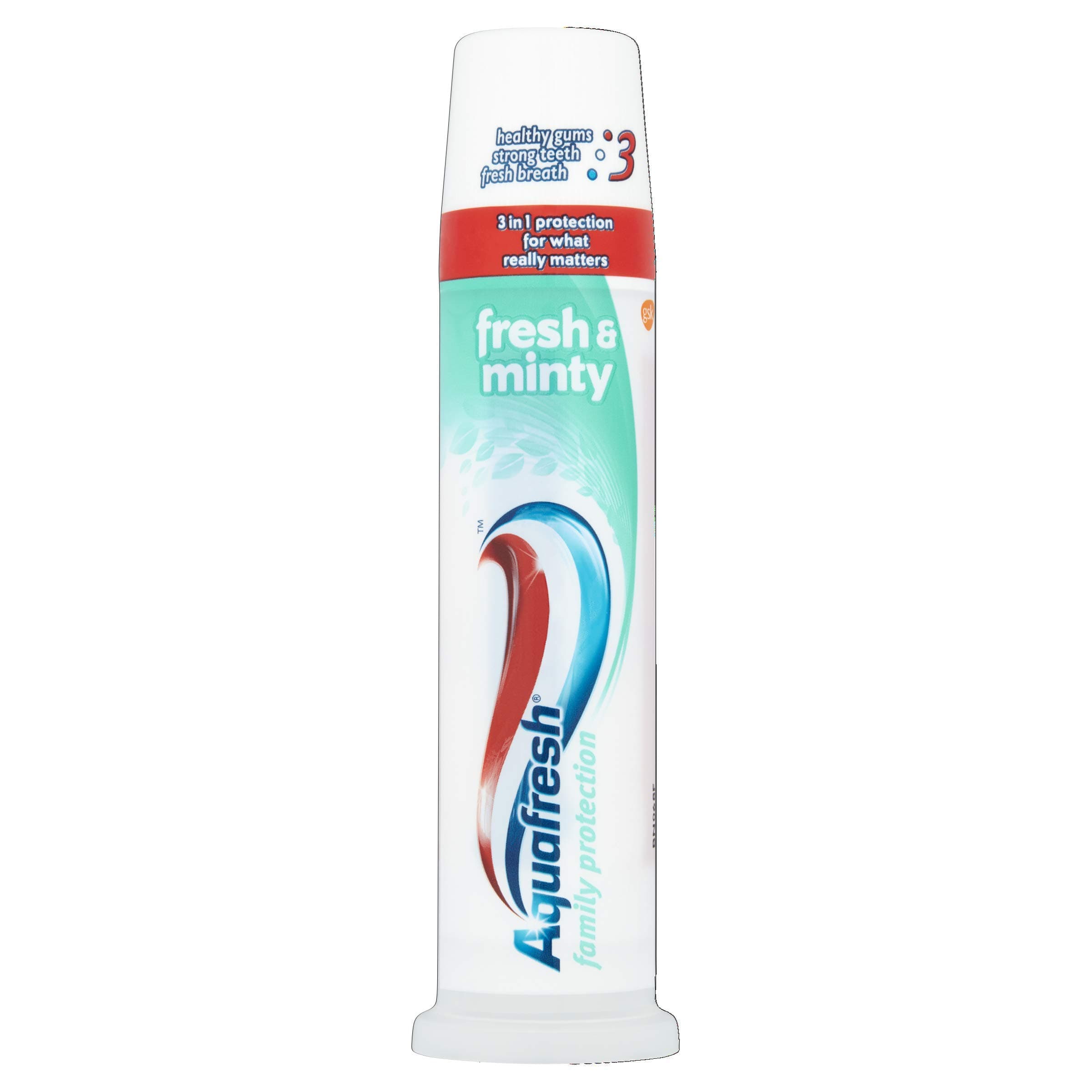 fresh Family Protection Fresh and Minty Toothpaste Pump (100ml)