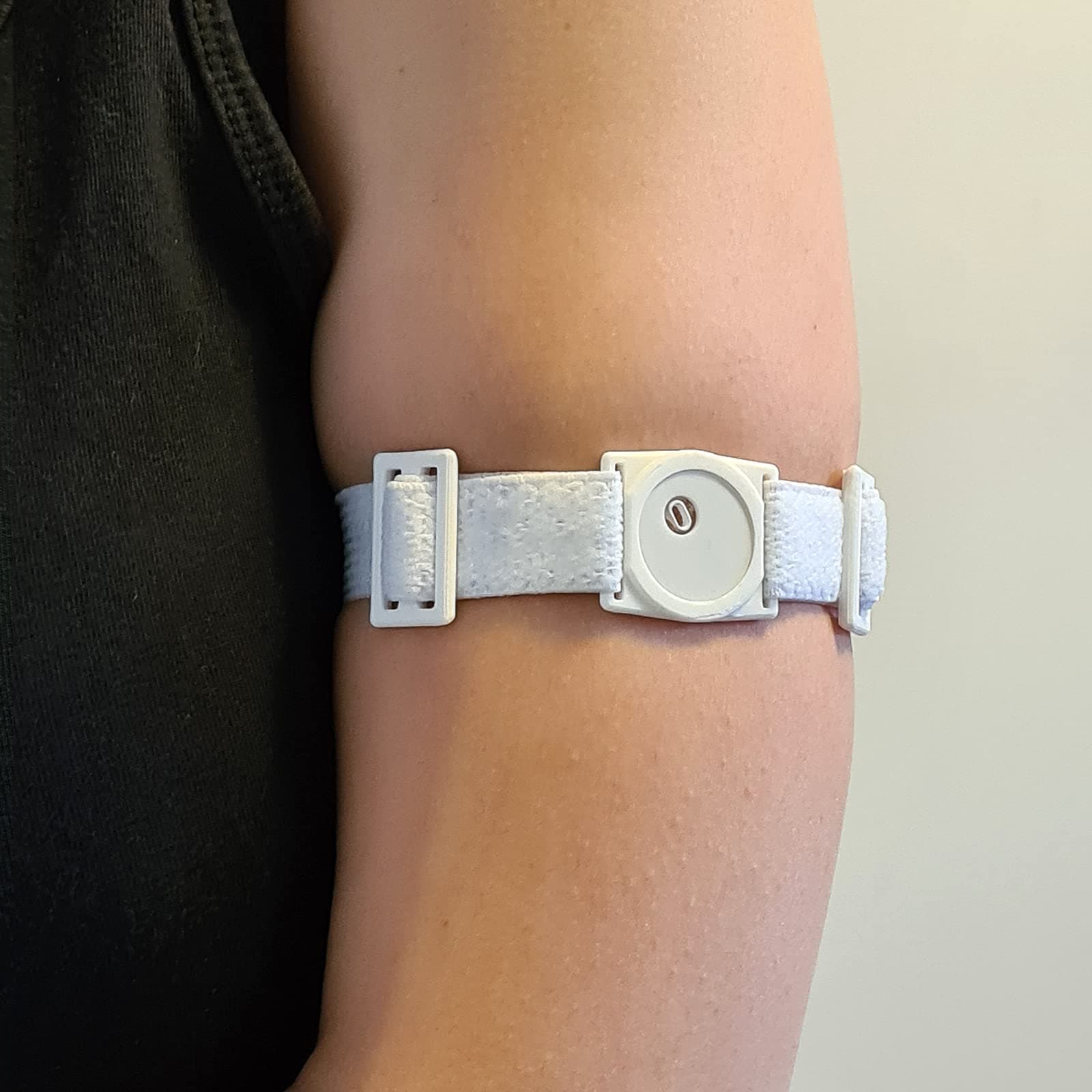 Freestyle Libre 3 Sensor Armband Holder White Protects Your Sensor