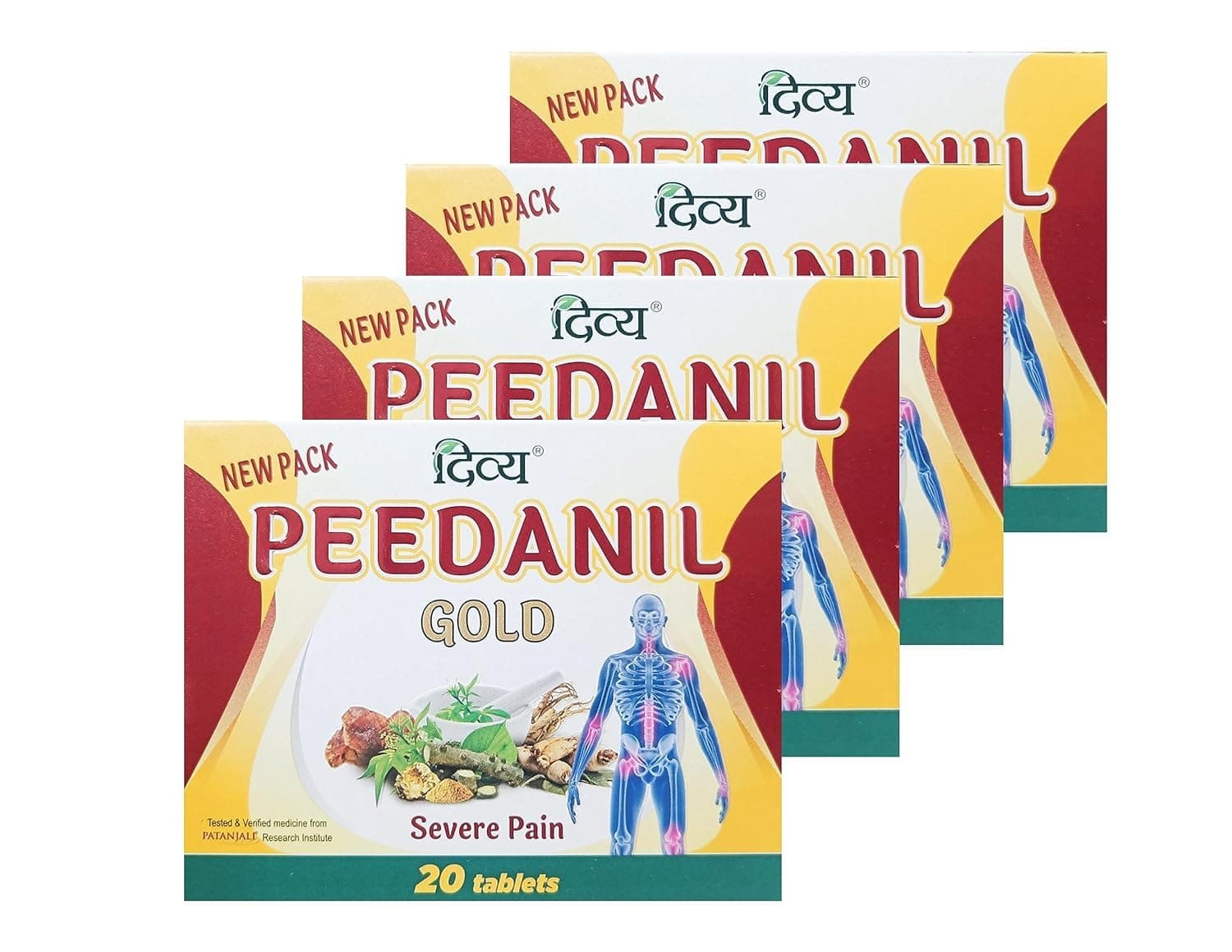 Ethnic Choice Peedanil Gold - Pack of 4