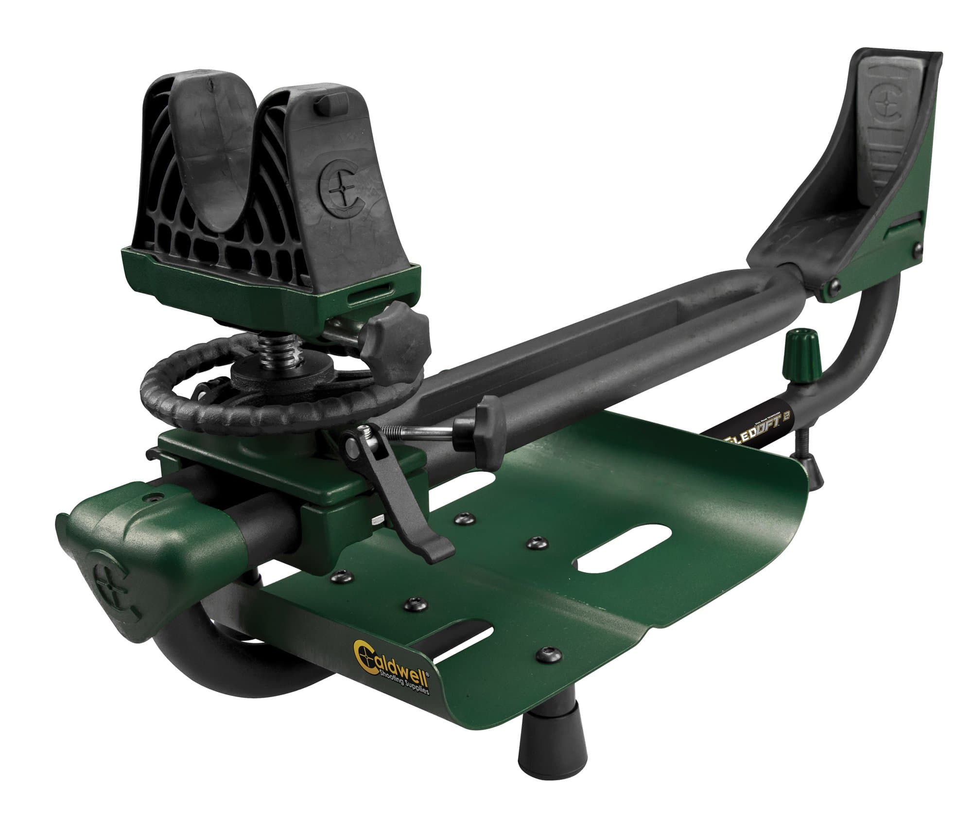 Lead Sled DFT 2 Rifle Shooting Rest with Adjustable Ambidextrous Frame for Recoil Reduction, Sight In, Range and Stability