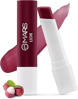 Aqua Splash Tinted Lip Balm Enriched with Shea Butter, Jojoba Oil, Vitamin-E & Cocoa Extract | Repair Chapped Lips | Non-Sticky, Moisturising & Nourishing (3.0 gm) (07-LICHI)