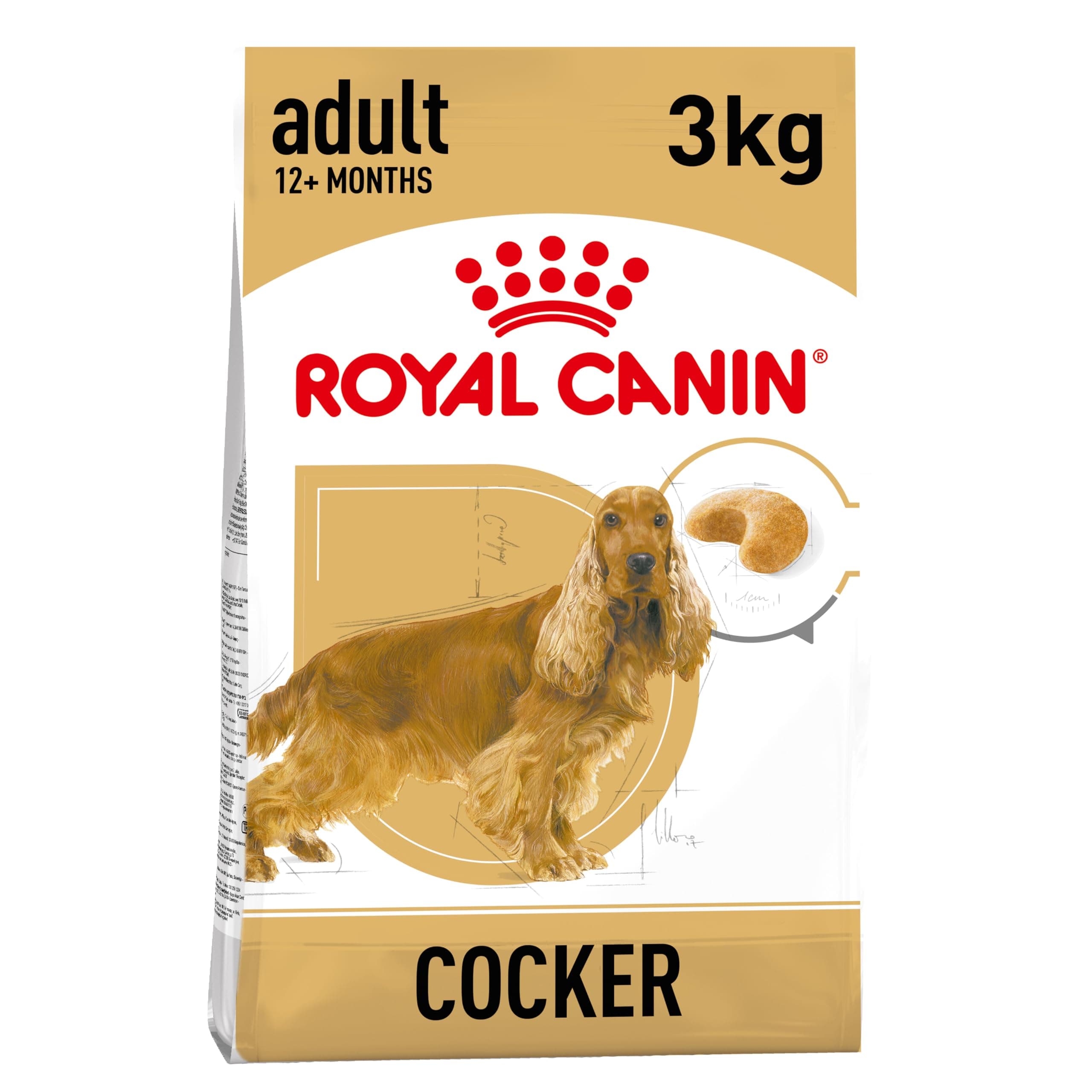 Dog Food Cocker Spaniel Dry Mix 3kg