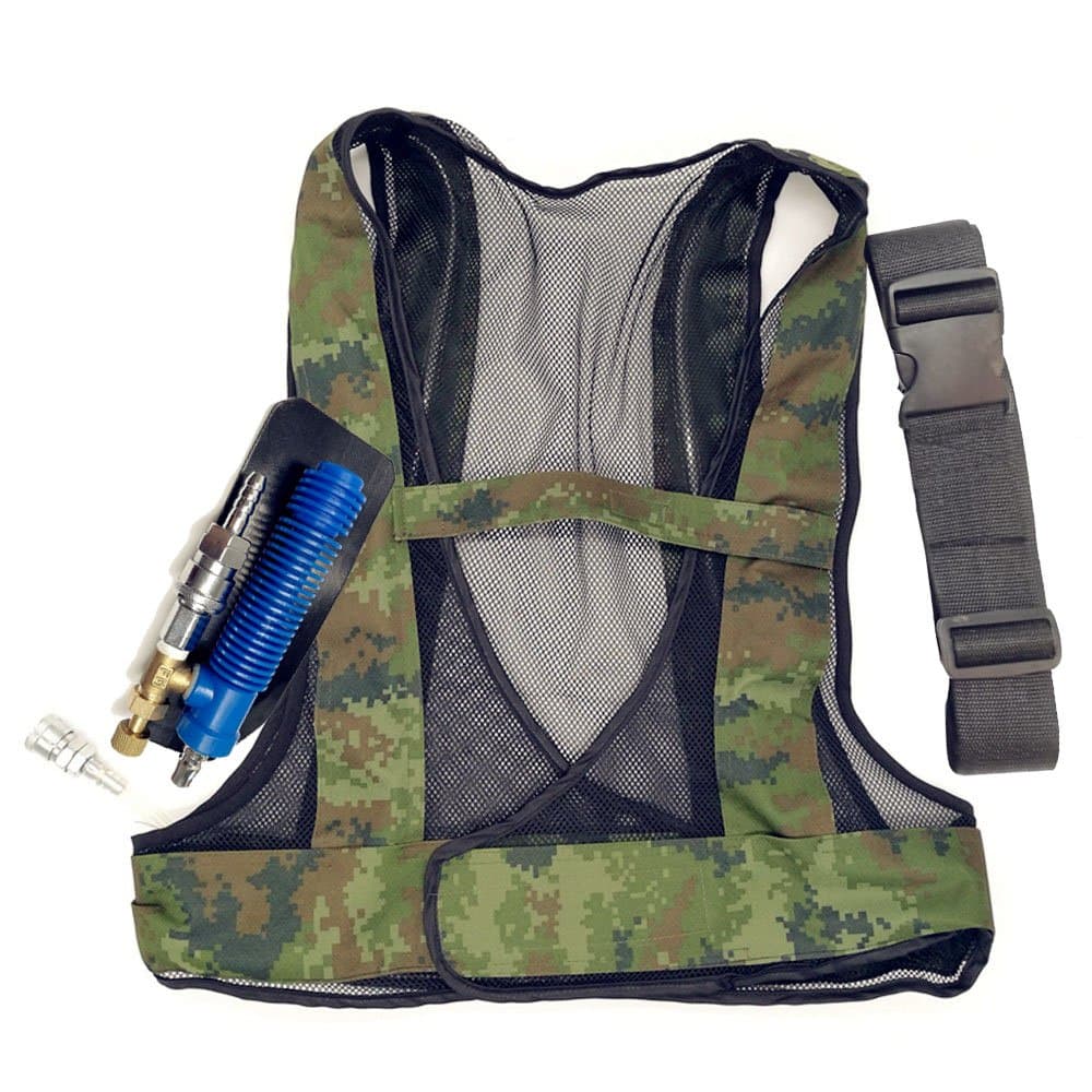 Vortex Cooling Vest with Cooler for Long Spray Painting Sandblasting Operations and Welding Operation Keep Workers in A Good Climate Make Comfortable Worked by Compressed Air HFZL-004