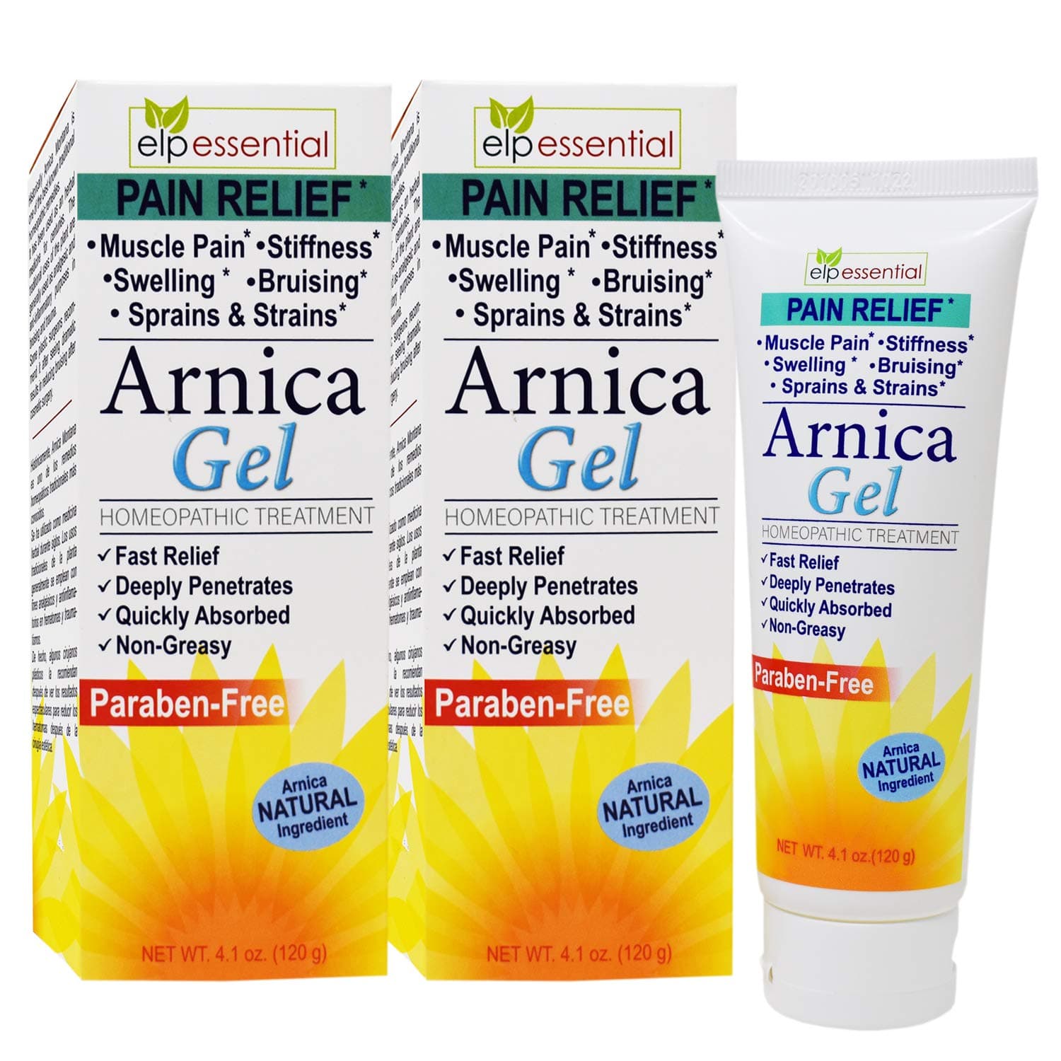 Arnica Montana Arnica Gel 4.1oz 2-Pack