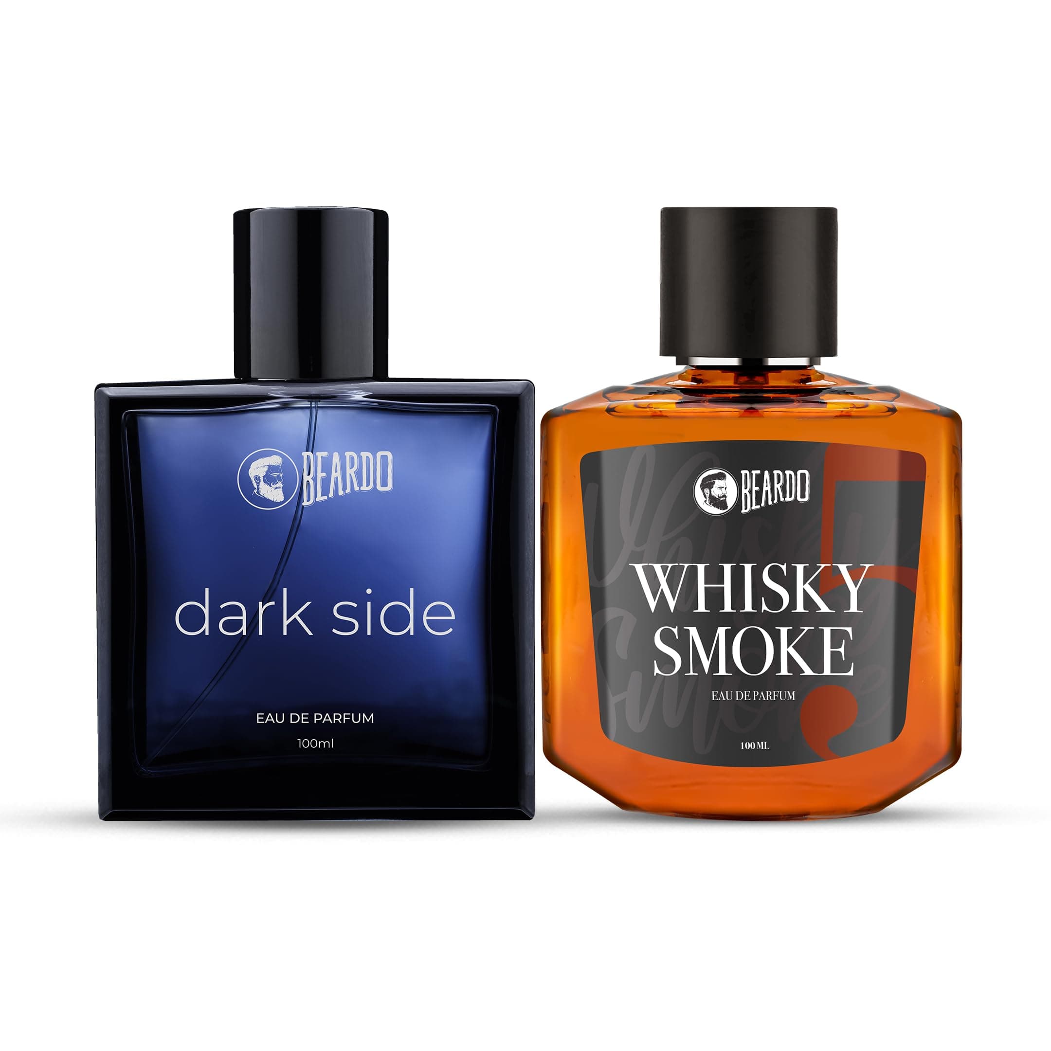 Beardo Men Dark Side And Whisky Smoke Liquid Perfume, 100 Ml X 2| Eau De Parfum | Premium, Strong & Long Lasting Fresh Scent Fragrance For | Gift For Friends | Gift For Men