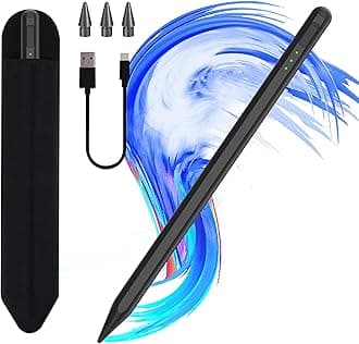 Stylus Pen for iPad11&10thGen,14Mins Faster Charge, with Pencil Holder,Palm Rejection, Tilt Sensitivity, for iPad Air11&13-inch(M3/M2), iPad Pro 11&13-inch (M4),iPad 6-11th,iPad Pro 11/12.9 inch