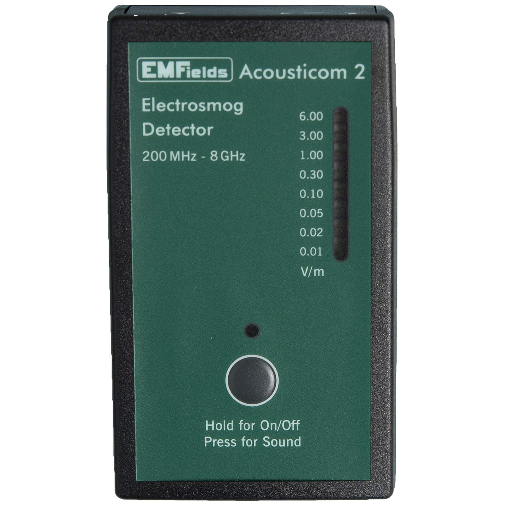 Acousticom 2 RF Meter Radio Frequency Meter EMF Protection. Affordable, Small, Accurate