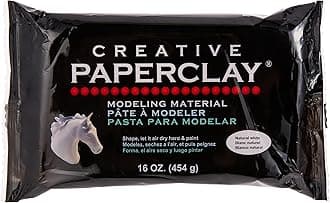 Creative Paperclay Creative Paper 16 oz, White