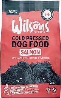 Wilsons - Cold Pressed Dog Food - Complete Dry Meal with Natural, Hypoallergenic Grain Free Ingredients - Introduce Gradually for Best Results - Suitable for Adult Dogs and Puppies 2 Months+ (2kg)