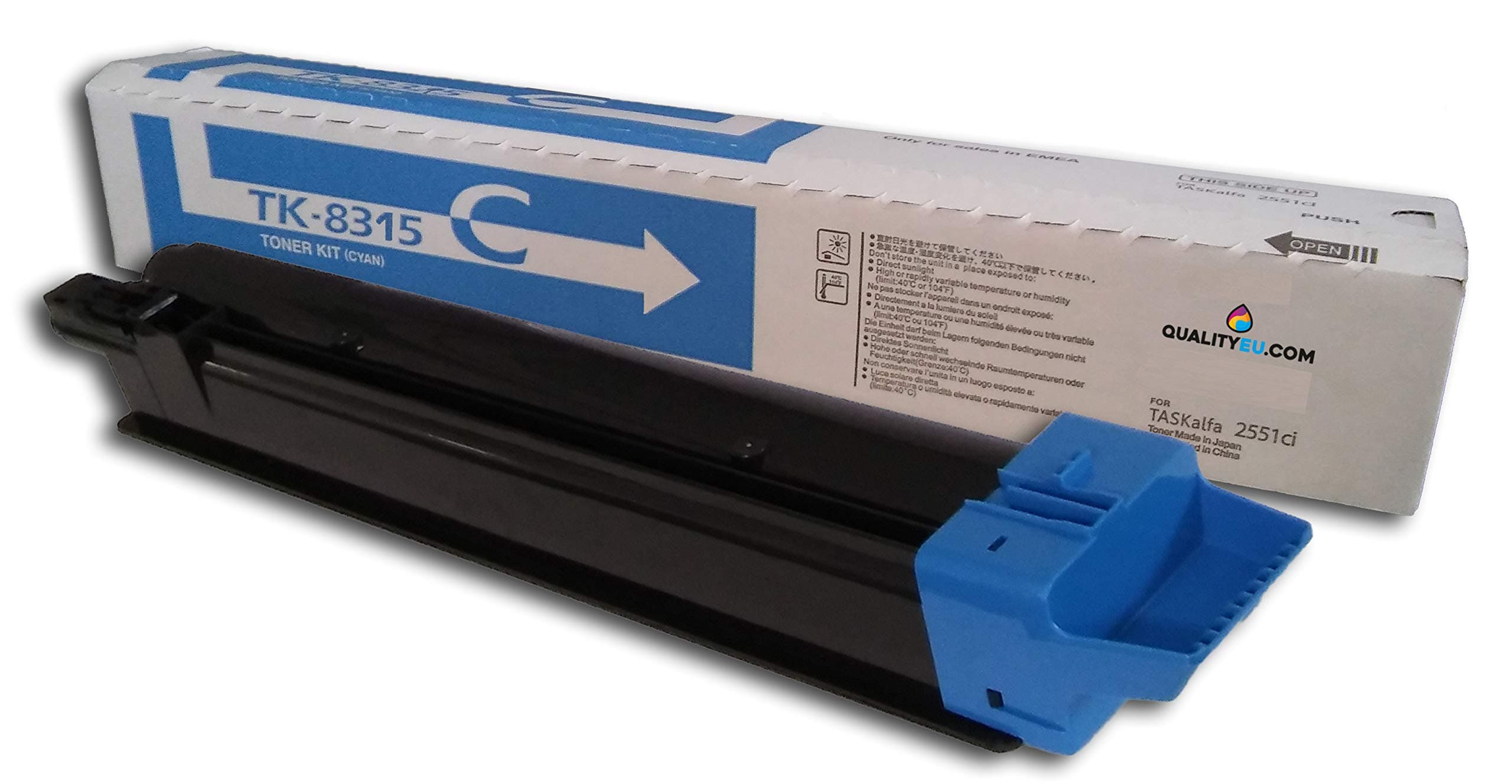 Toner TK-8315 Cyan compatible for Kyocera Taskalfa 2550, Taskalfa 2550CI.