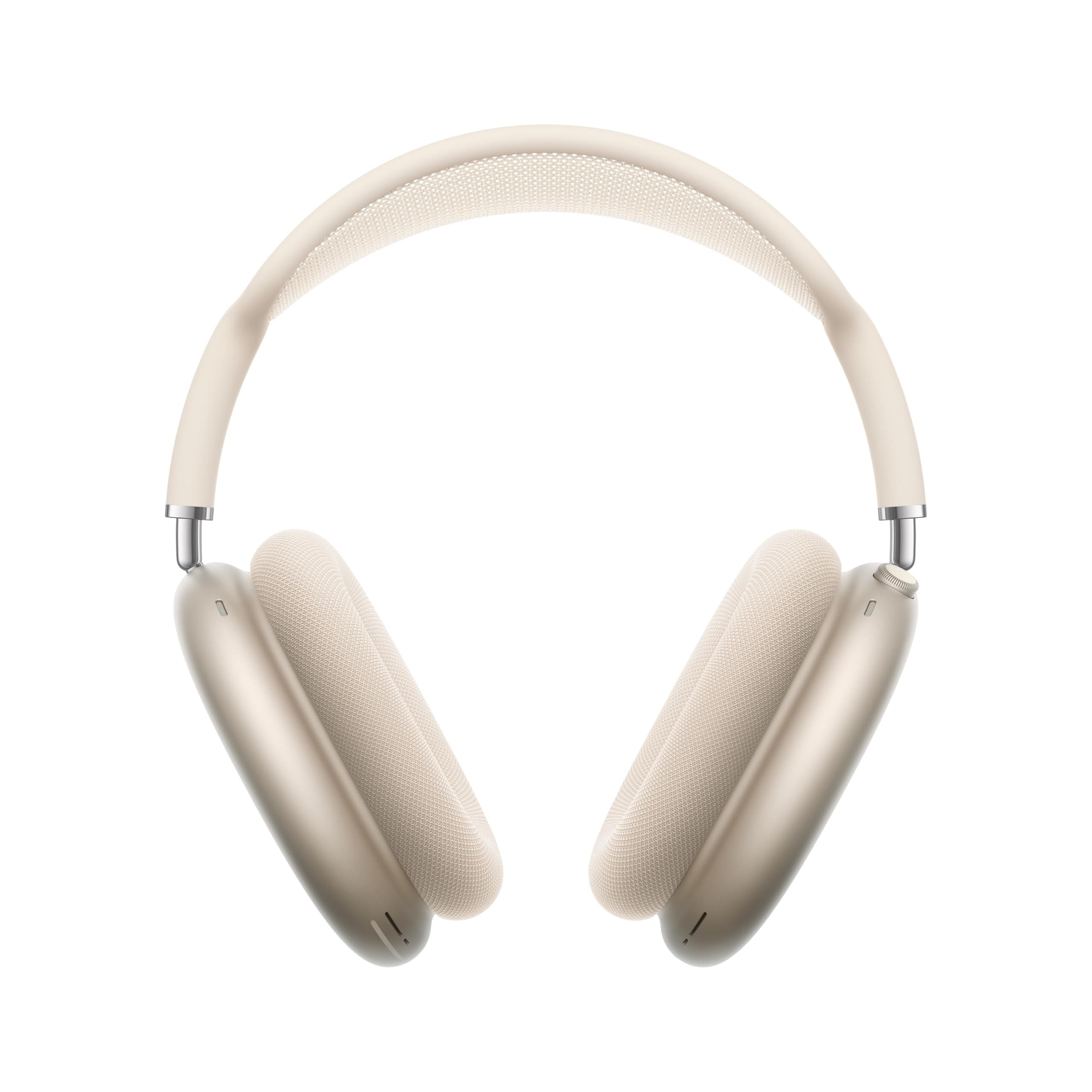 AirPods Max Wireless Over-Ear Headphones, Pro-Level Active Noise Cancellation, Transparency Mode, Personalized Spatial Audio, USB-C Charging, Bluetooth Headphones for iPhone - Starlight