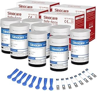 200pcs Safe Accu test strips