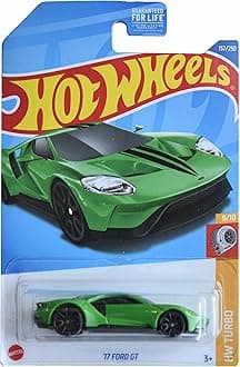Hot Wheels '17 Ford GT, HW Turbo 9/10 [Green] 157/250