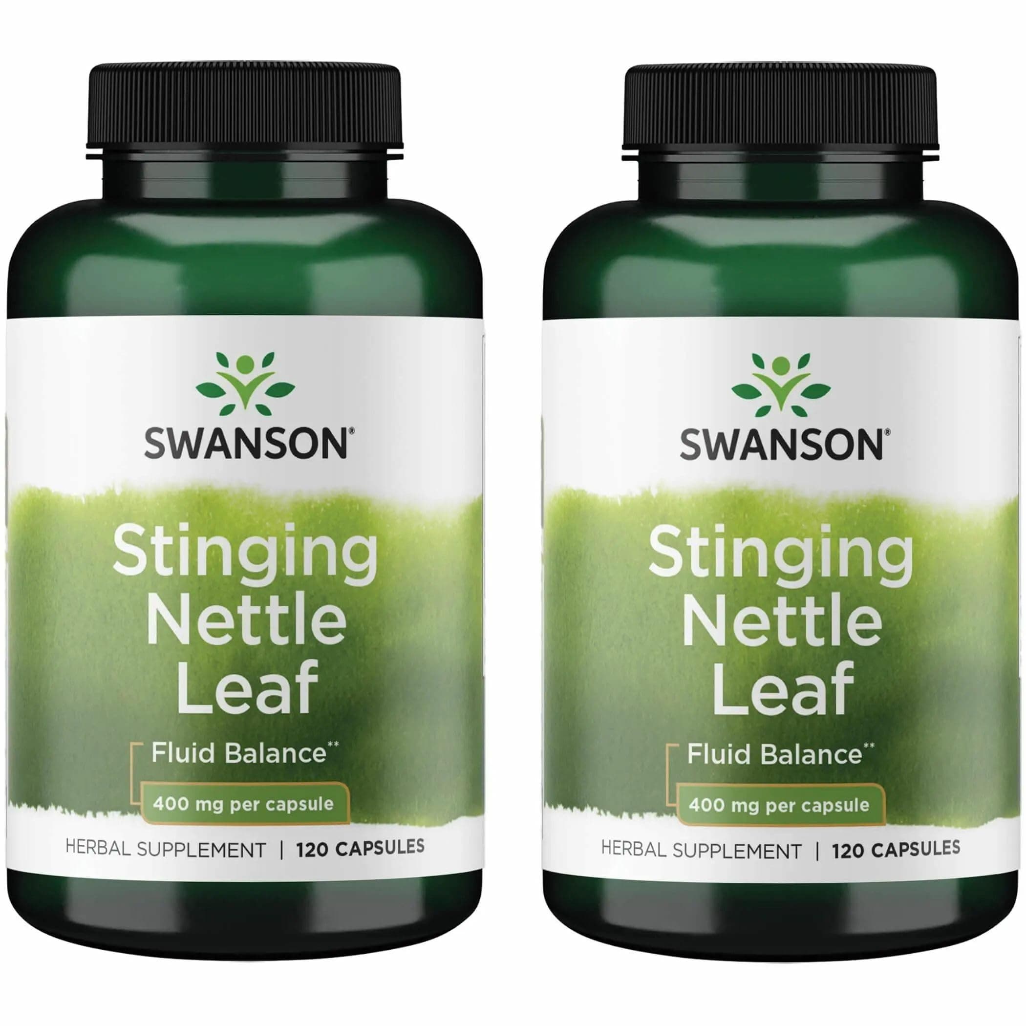 Stinging Nettle Leaf (Urtica Dioica) - Herbal Supplement Promoting Urinary Tract & Respiratory Health Support - May Support Healthy Fluid Balance - (120 Capsules) (2 Pack)