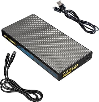 Nitecore Summit 10000 Power Bank, 10000mAh Low Temperature Fast Charging USB-C QC PD, Compatible with iPhone, iPad, Galaxy, Smartphones and Notepads
