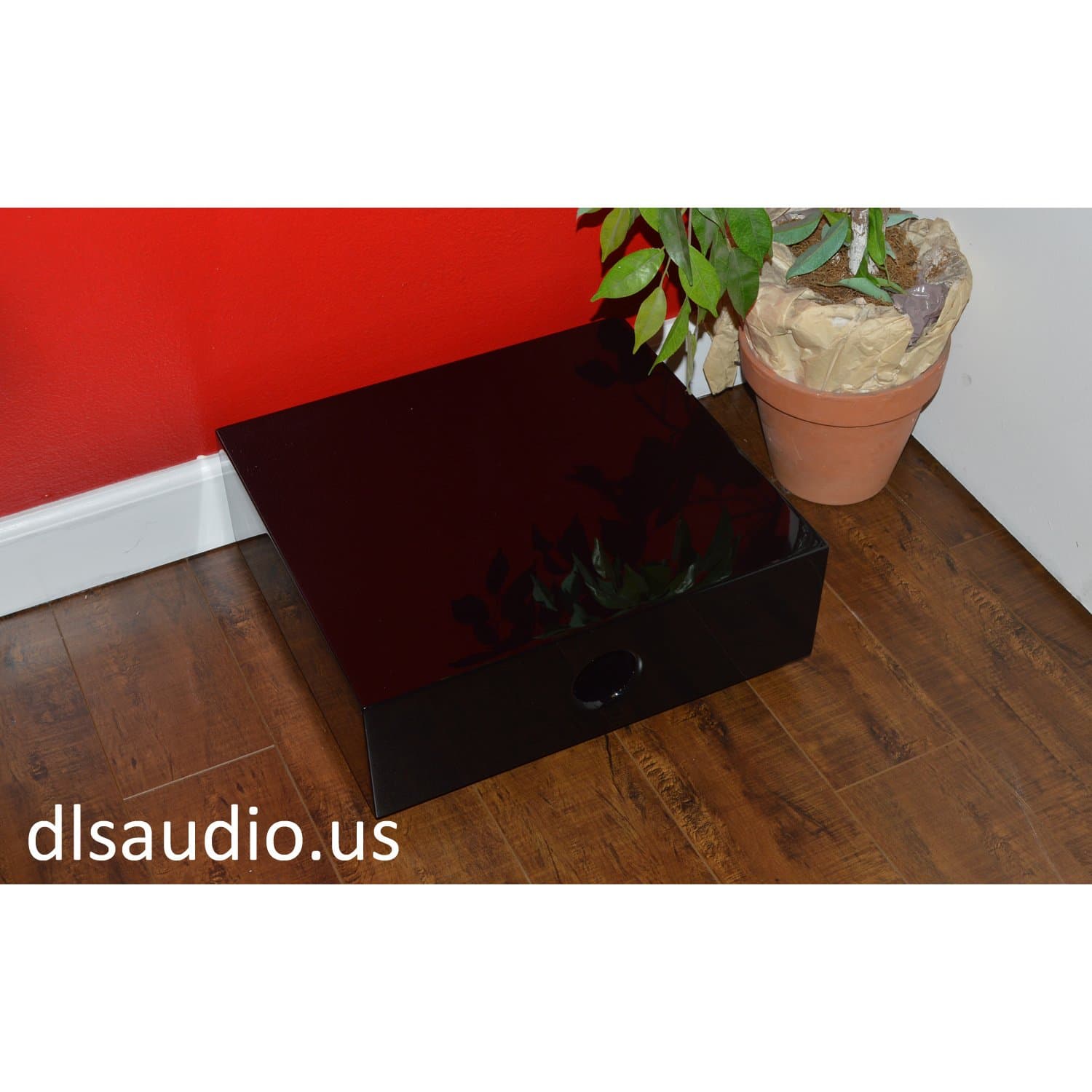 Flatsub Midi Black 8" Digital 150 Watts Active Subwoofer 8inch 150W