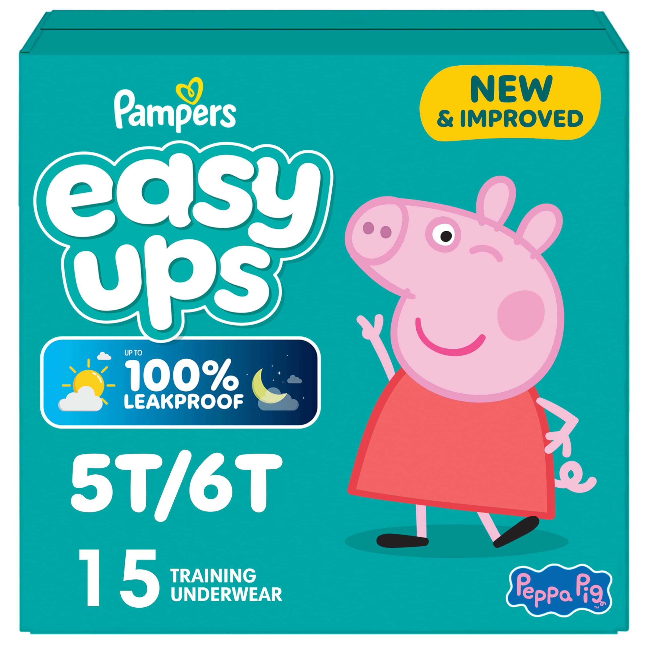Pampers Easy Ups Training Underwear Girls