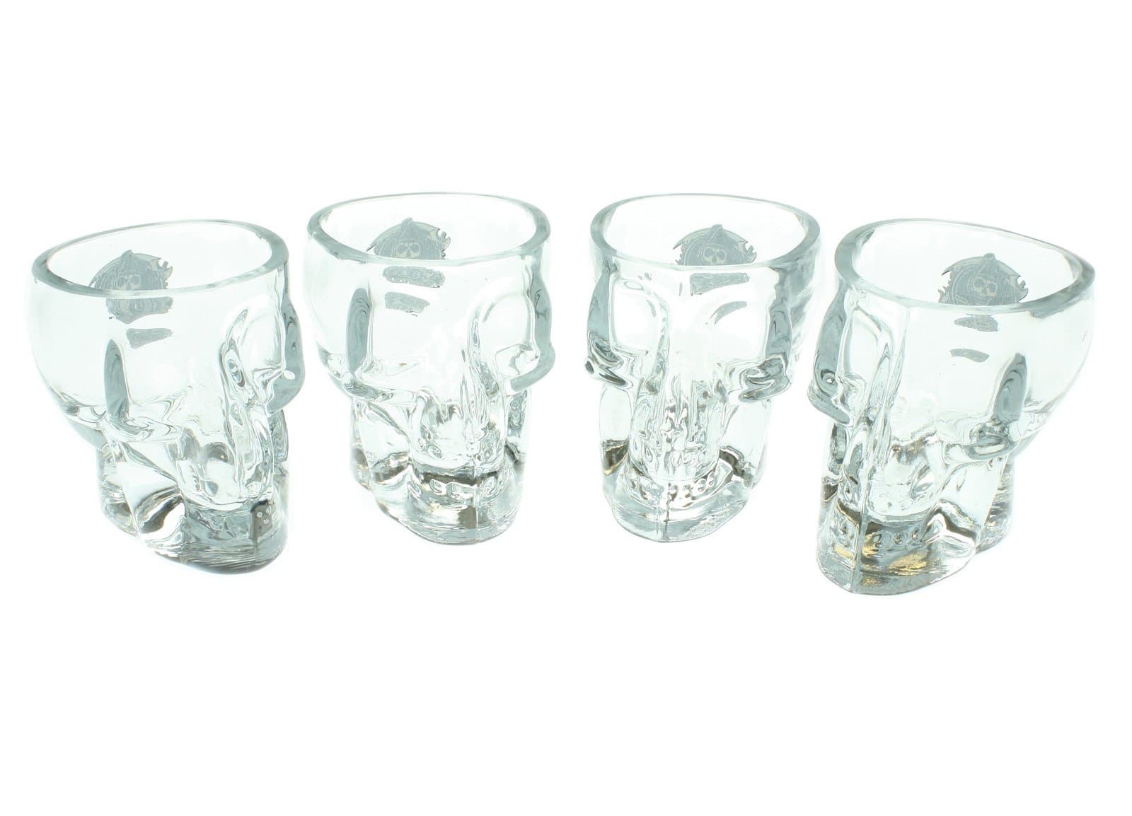 Sons of Anarchy 4 Skull Shot Glasses