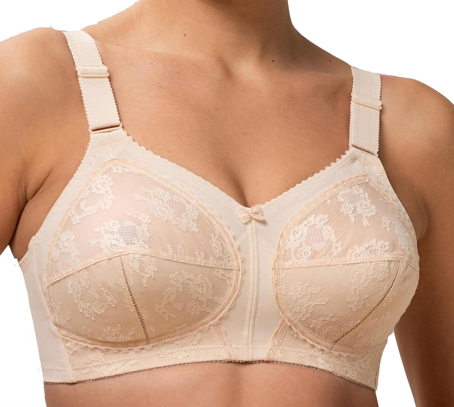 TriumphWomens Doreen X Non-wired Bra, Beige, 34D UK
