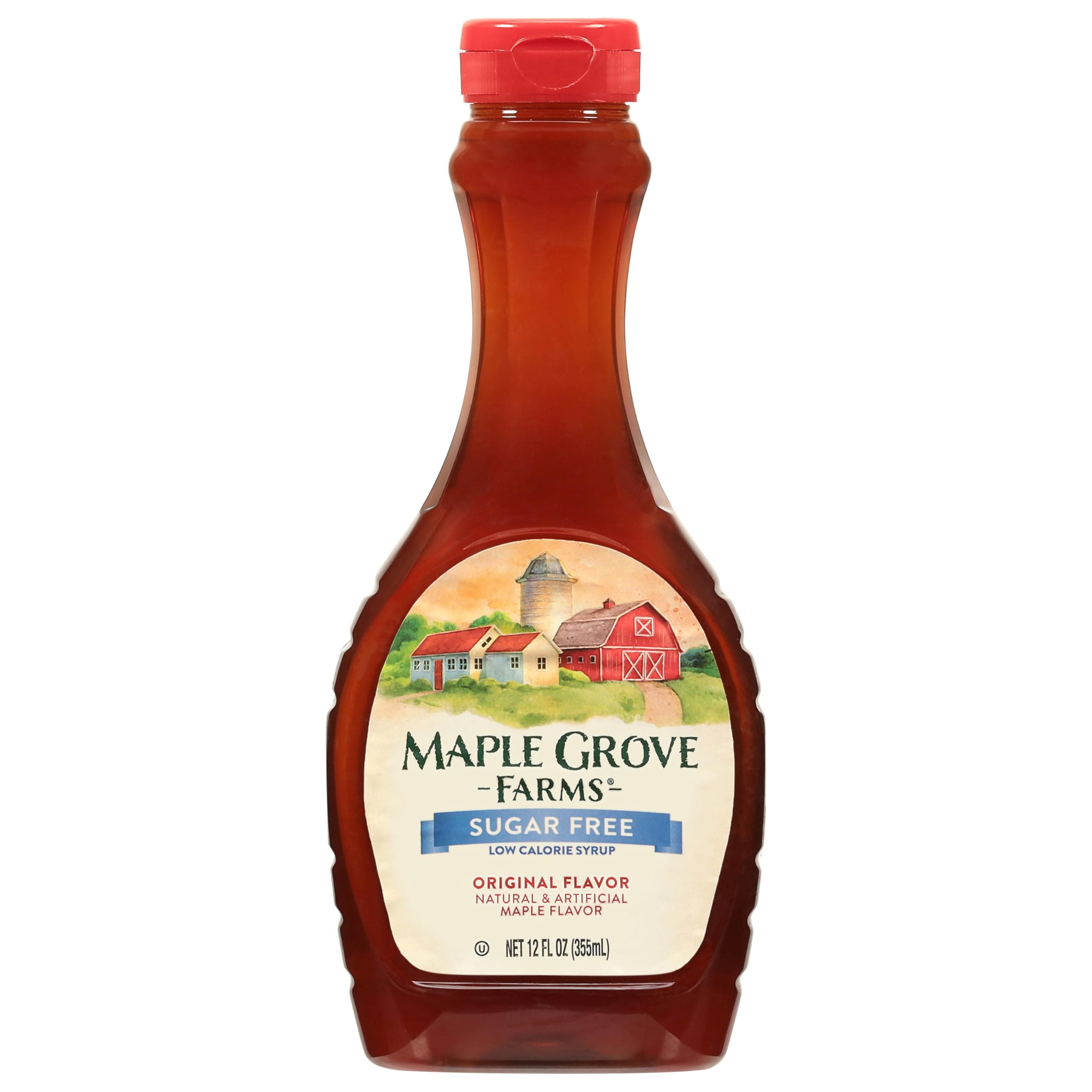 Maple Grove Farms Sugar Free Original Flavor Syrup, 12 fl oz
