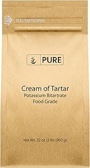 Pure Original Ingredients Cream of Tartar (2 lb) Pure & Natural, Baking & Cleaning, DIY Bath Bombs & More, Eco-Friendly Packaging