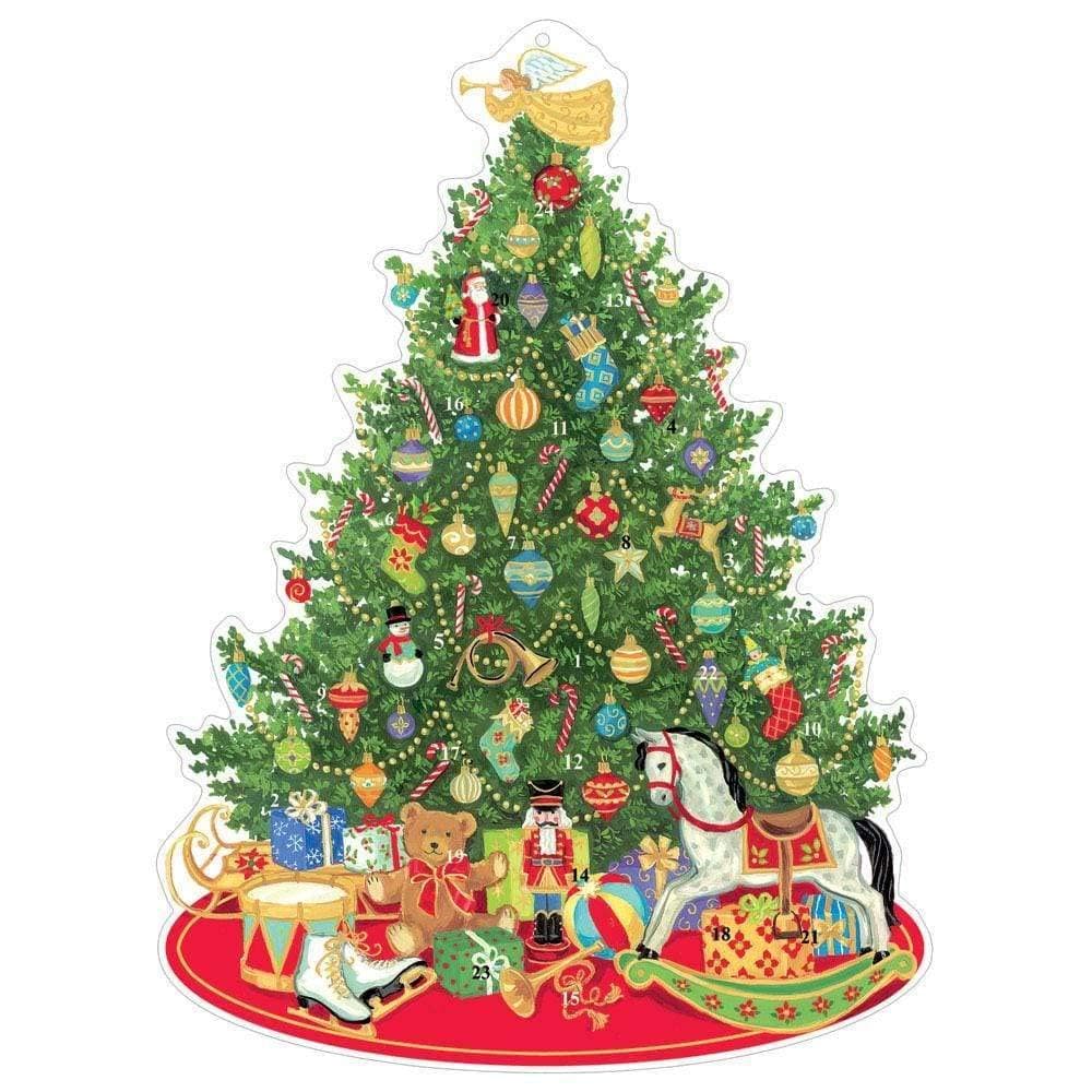 Caspari Oh Christmas Tree Advent Calendar - 1 Each