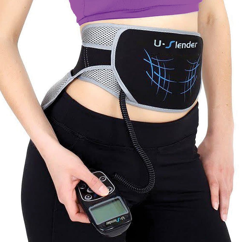 U-Slender Abdominal Trainer- Core Trainer Belt for Slender Toned Abdominal Muscles - Latest Muscle Flex Technology