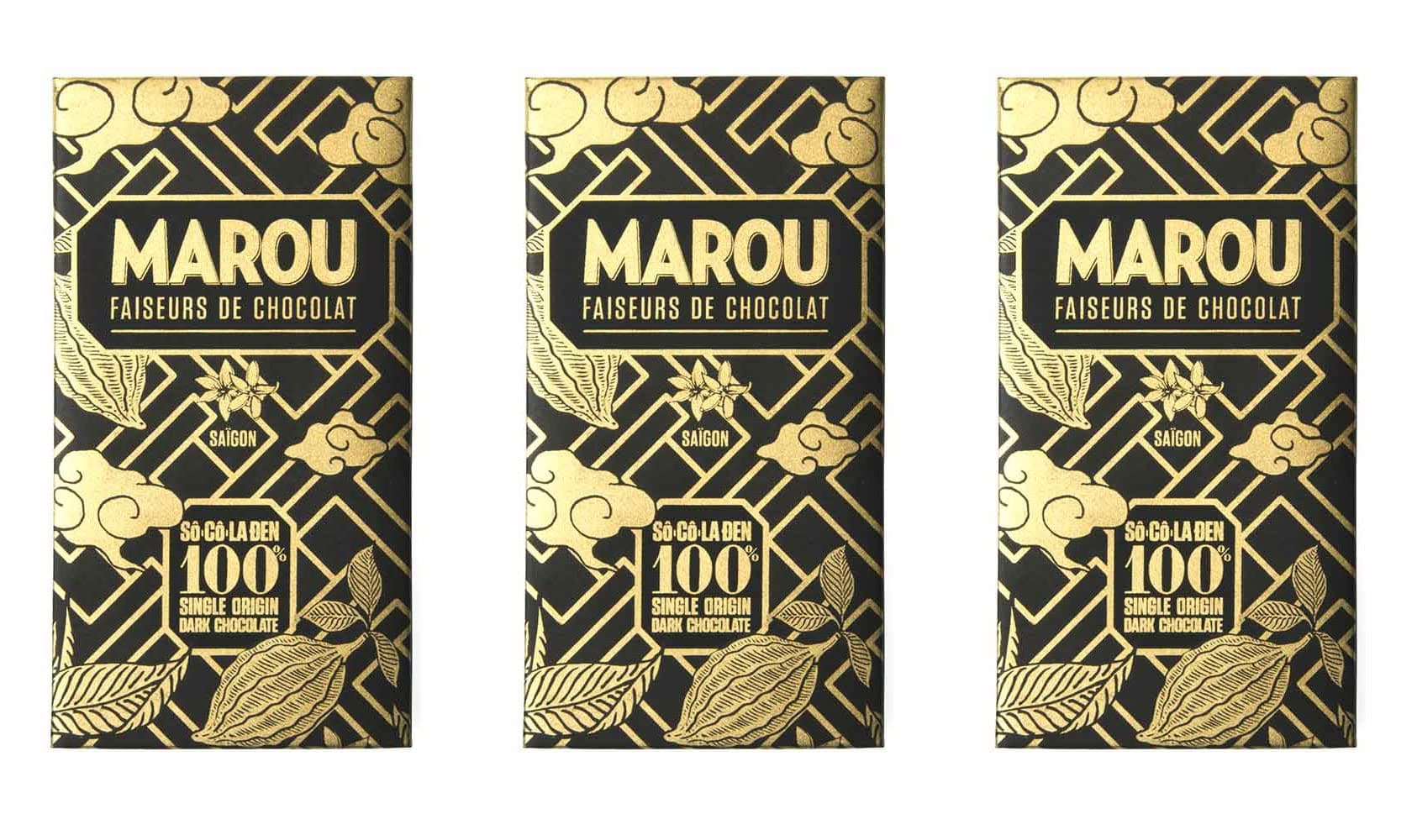 100% Cacao Dark Chocolate 3-Pack | Sugar Free Dark Chocolate | Vietnam Single Origin, Soy Free, Dairy Free, Gluten Free | 3 x 60g Bar