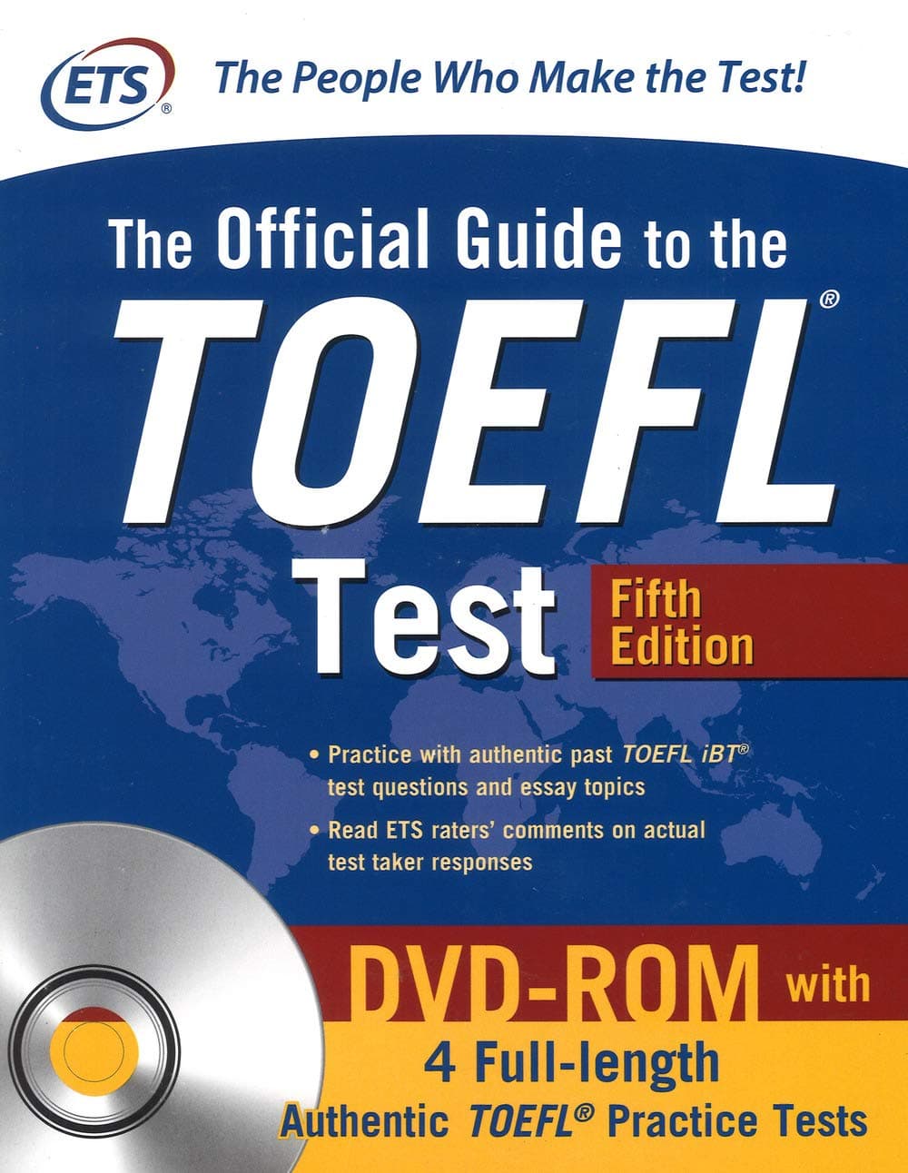 The Official Guide to the TOEFL Test with DVD-ROM, Fifth Edition