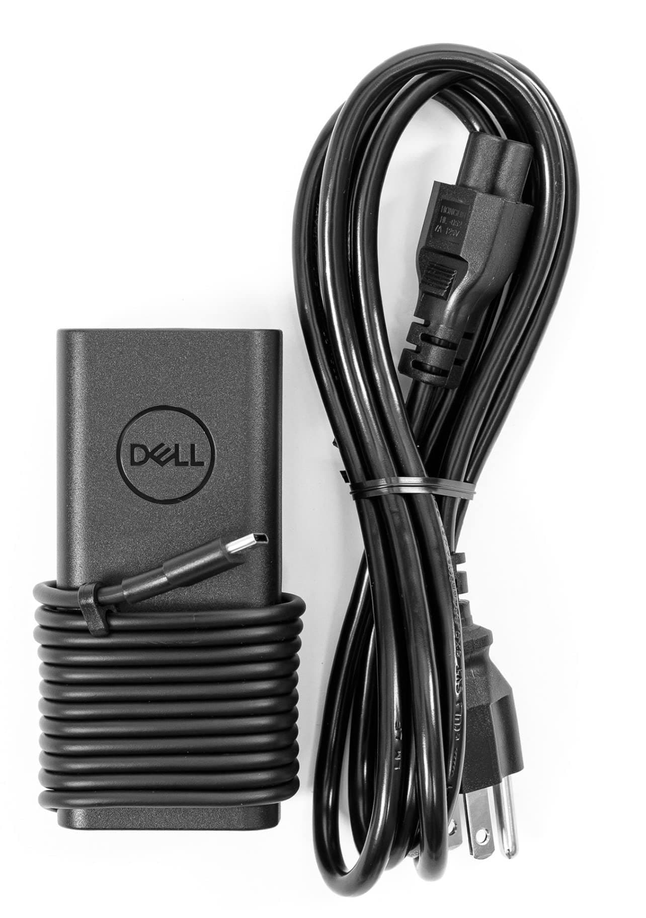 Dell Laptop Charger 65W Watt Usb Type C Ac Power Adapter La65Nm190/Ha65Nm190/Da65Nm190 Include Power Cord For Xps 12 9250, Xps 13 9350 Compatible With Xps Series And Latitude 5000 Series