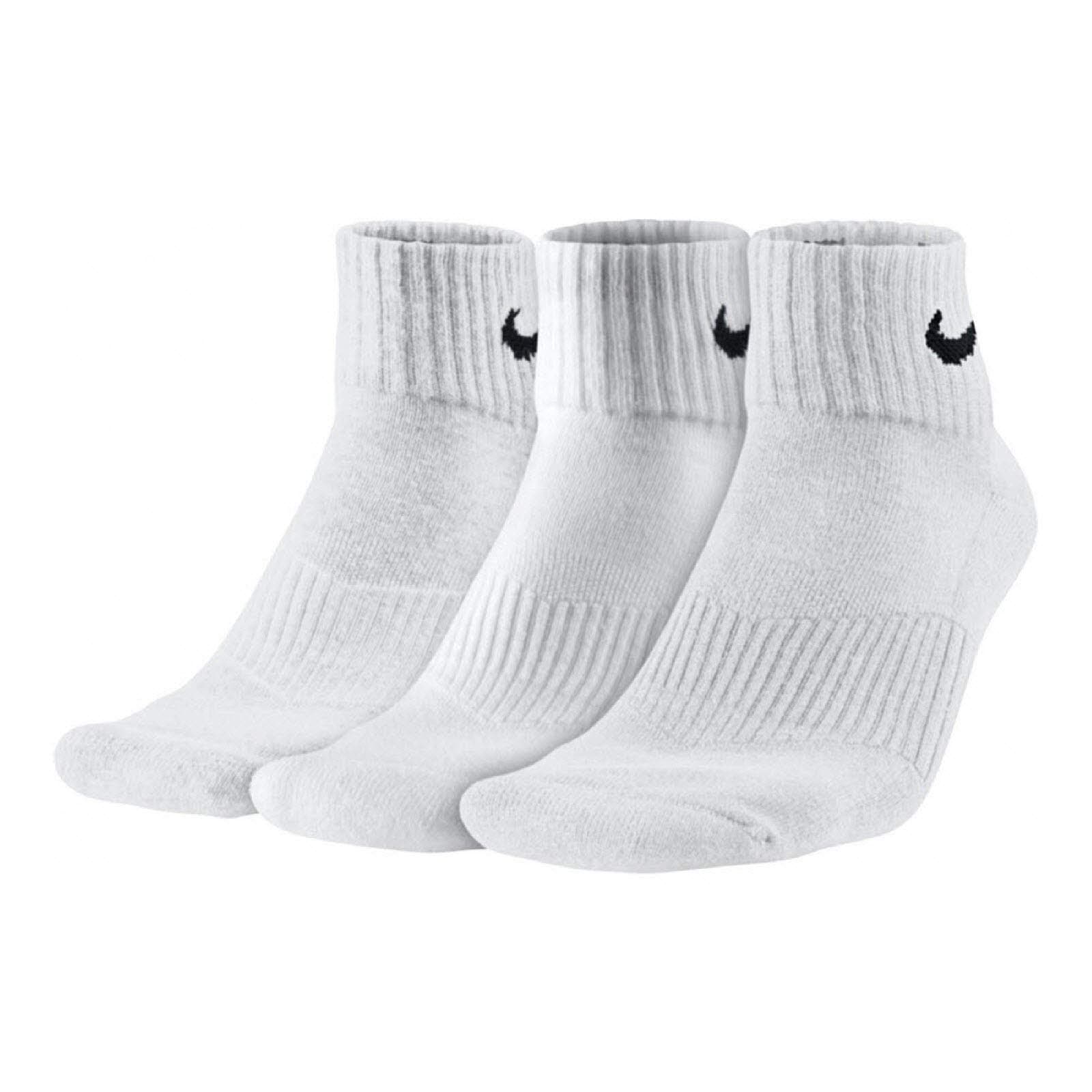 NIKE Performance Cushion Quarter Training Socks (3 Pairs)
