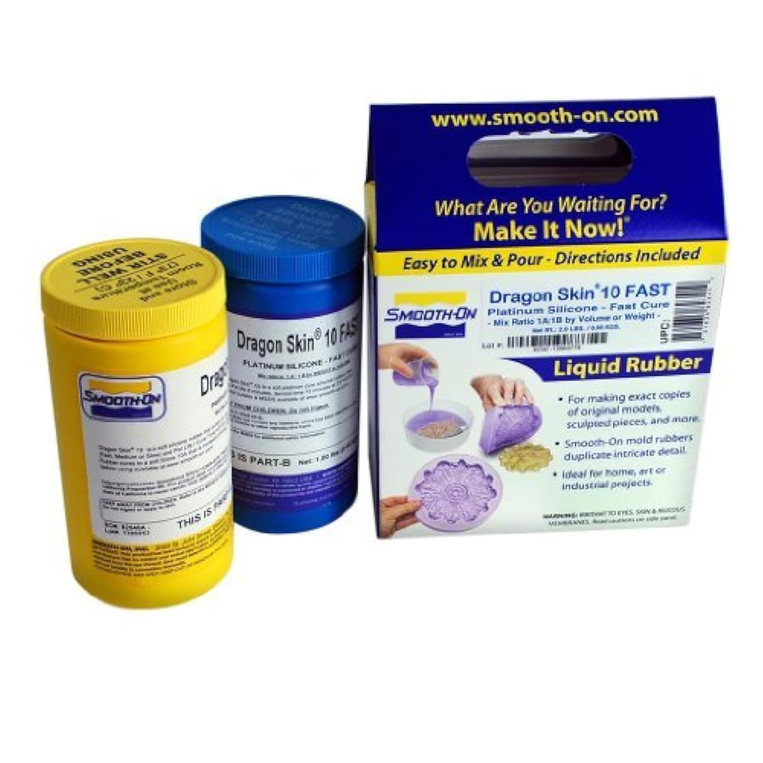 Dragon Skin 10 Fast Silicone Rubber - Trial Unit