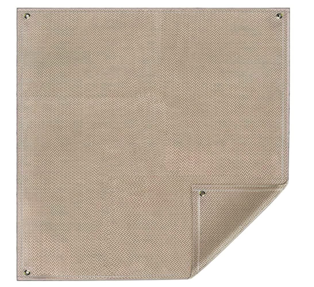 Fire Pit Grill Mat - Gas BBQ Fireproof, Heat Resistant, Easy to Carry Outdoor Deck Protector - More Sizes