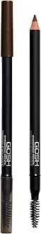 Gosh Eyebrow Pencil 3 Colour Color: Dark Brown