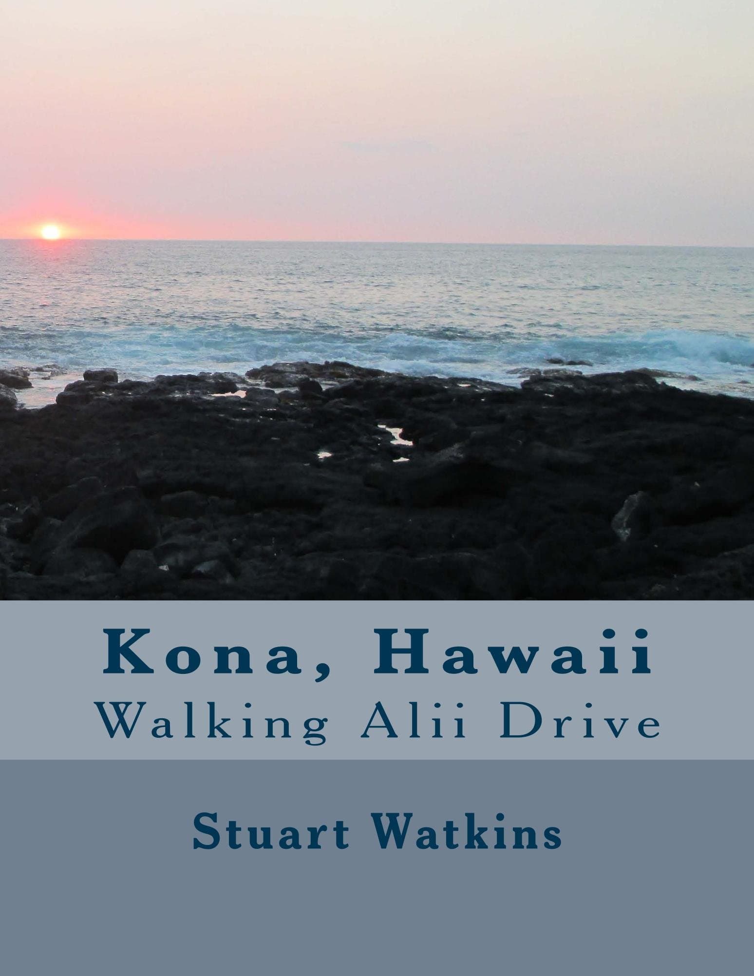 Kona, Hawaii, Walking Alii Drive