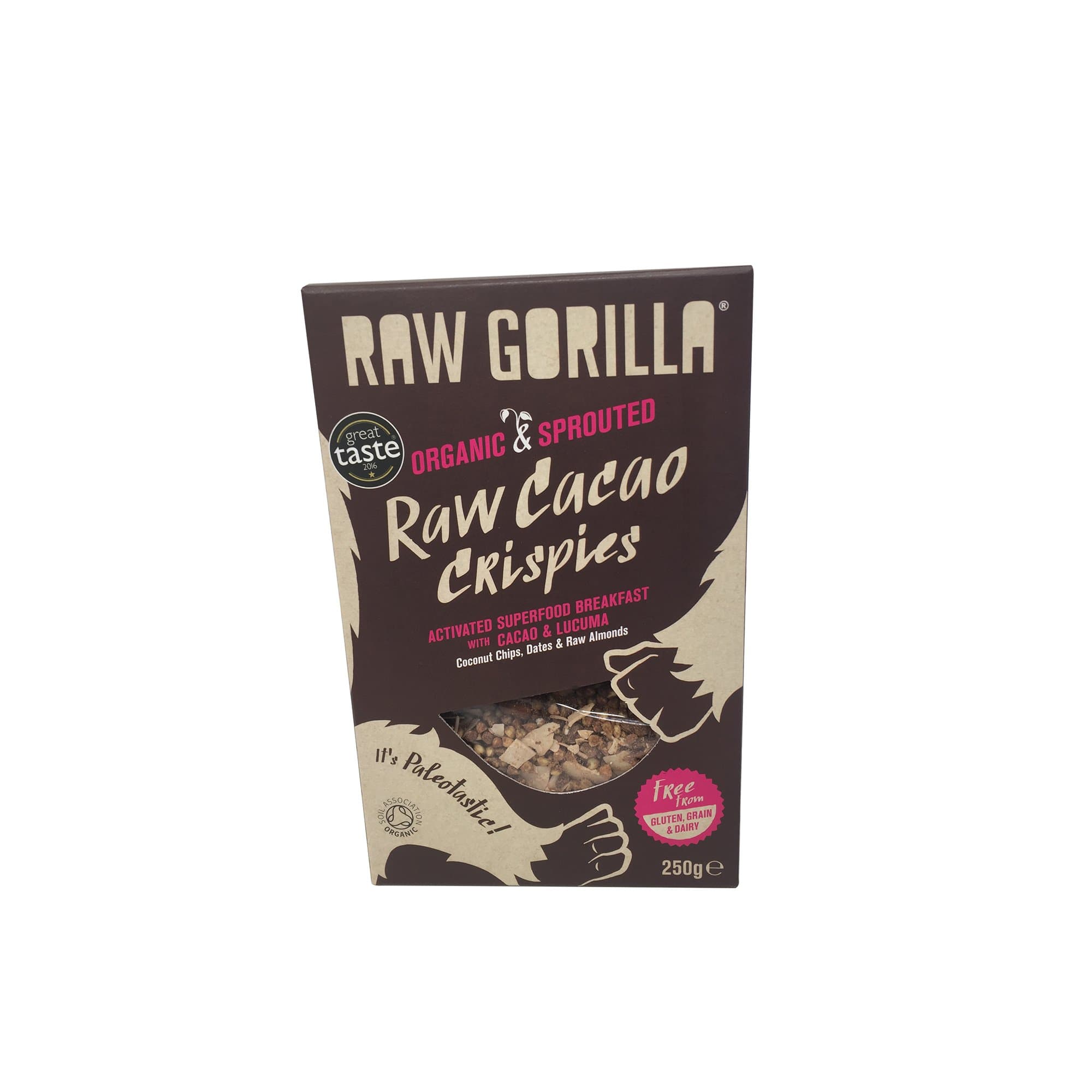 Raw Cacao Crispies, 250 g